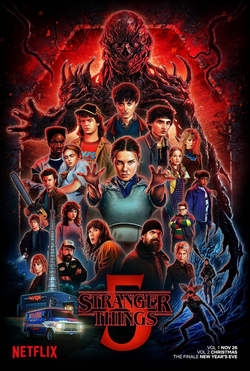 Stranger Things 5 series poster